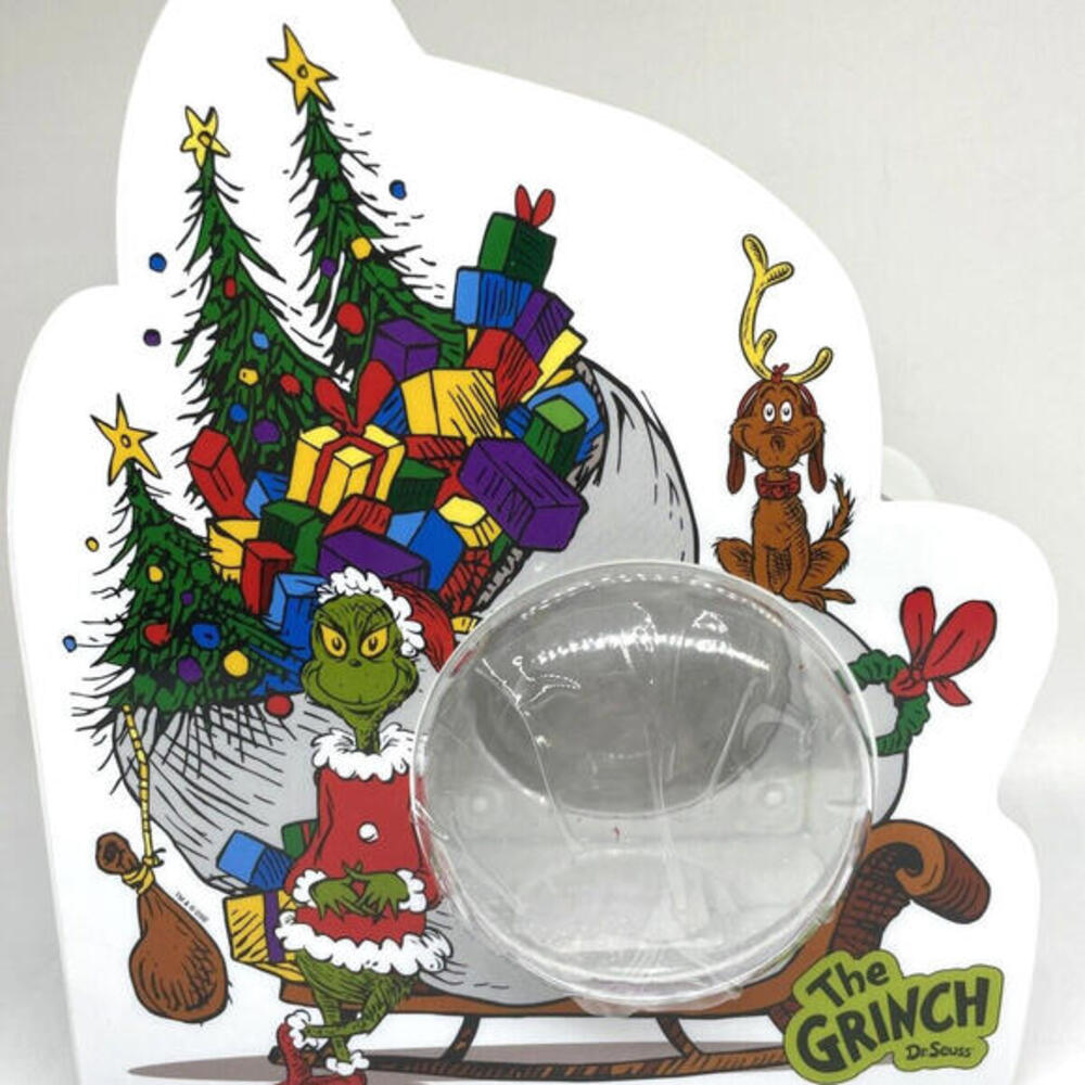 Grinch and Max‎ Sleigh BETA Fish Bowl Topfin Christmas RARE Petholiday Vintage